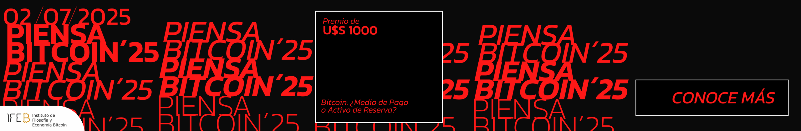 Concurso Piensa Bitcoin 2025