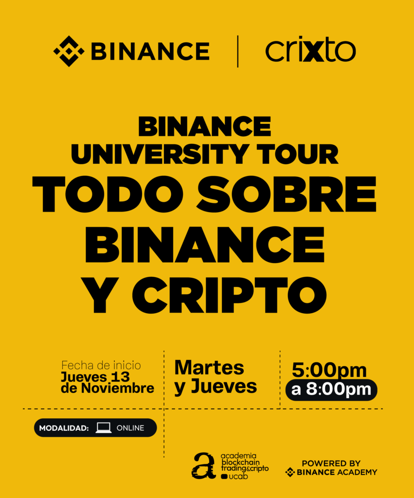 Curso Todo sobre Binance y Cripto - Online