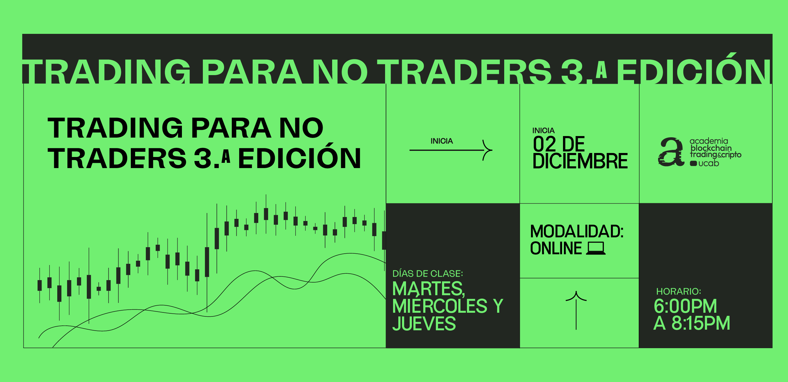 Academia de Blockchain Trading & cripto de la UCAB